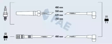 Комплект электропроводки FAE 85970