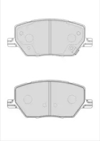 Комплект тормозных колодок NECTO FD7623A