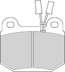 Комплект тормозных колодок NECTO FD466A