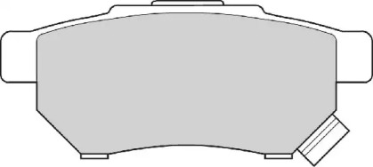 Комплект тормозных колодок NECTO FD6458A