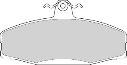 Комплект тормозных колодок NECTO FD6386A