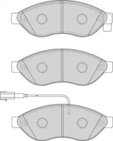 Комплект тормозных колодок NECTO FD7266V