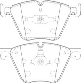 Комплект тормозных колодок NECTO FD7471A