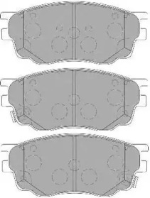 Комплект тормозных колодок NECTO FD7138A