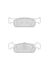 Комплект тормозных колодок NECTO FD7656A