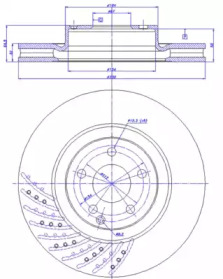 Тормозной диск CAR 142.1203