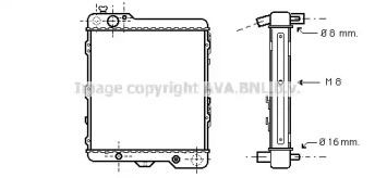 Теплообменник AVA QUALITY COOLING AI2017