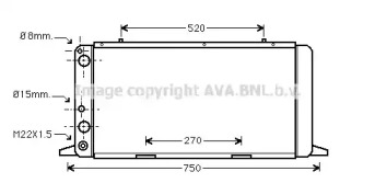 Теплообменник AVA QUALITY COOLING AI2026