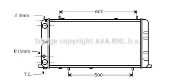 Теплообменник AVA QUALITY COOLING AI2051