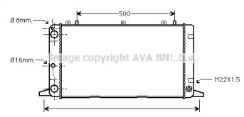 Теплообменник AVA QUALITY COOLING AI2098