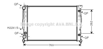 Теплообменник AVA QUALITY COOLING AI2122