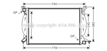 Теплообменник AVA QUALITY COOLING AI2206