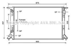 Теплообменник AVA QUALITY COOLING AI2332