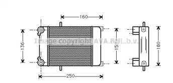 Теплообменник AVA QUALITY COOLING AI3132