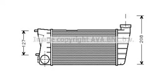 Теплообменник AVA QUALITY COOLING AI4133