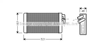 Теплообменник AVA QUALITY COOLING AI6052