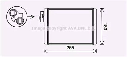 Теплообменник AVA QUALITY COOLING AI6408