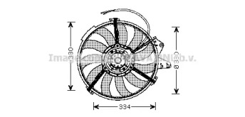 Вентилятор AVA QUALITY COOLING AI7507