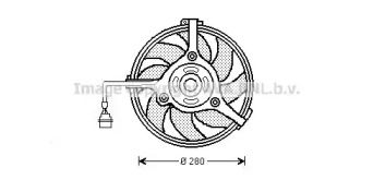 Вентилятор AVA QUALITY COOLING AI7510