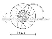 Вентилятор AVA QUALITY COOLING AI7515