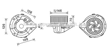 Электродвигатель AVA QUALITY COOLING AI8370