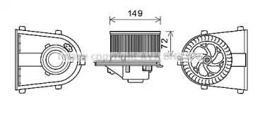 Электродвигатель AVA QUALITY COOLING AI8378