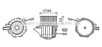 Электродвигатель AVA QUALITY COOLING AI8394