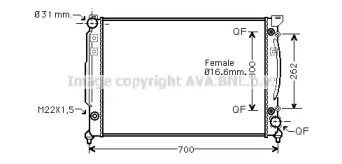 Теплообменник AVA QUALITY COOLING AIA2111