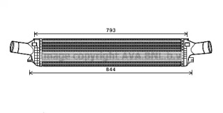 Теплообменник AVA QUALITY COOLING AIA4319