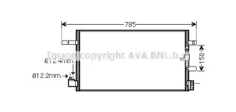 Конденсатор AVA QUALITY COOLING AIA5360