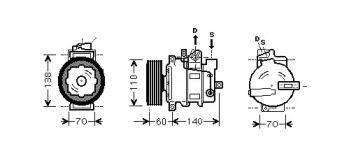 Компрессор AVA QUALITY COOLING AIAK269