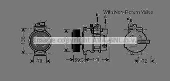 Компрессор AVA QUALITY COOLING AIAK330