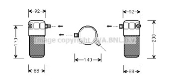 Осушитель AVA QUALITY COOLING AID303