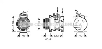 Компрессор AVA QUALITY COOLING AIK227