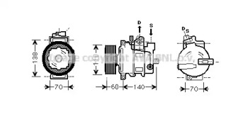 Компрессор AVA QUALITY COOLING AIK266