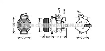 Компрессор AVA QUALITY COOLING AIK271