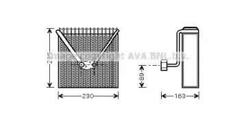 Испаритель AVA QUALITY COOLING AIV022