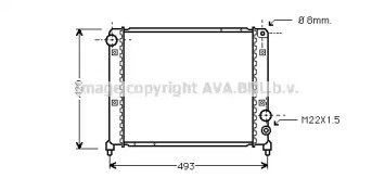 Теплообменник AVA QUALITY COOLING AL2026