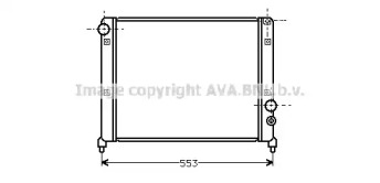 Теплообменник AVA QUALITY COOLING AL2043