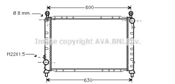 Теплообменник AVA QUALITY COOLING AL2076