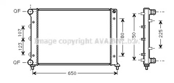 Теплообменник AVA QUALITY COOLING AL2078