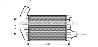 Теплообменник AVA QUALITY COOLING AL4067