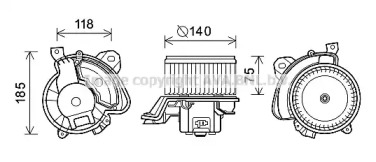 Электродвигатель AVA QUALITY COOLING AL8134