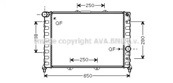 Теплообменник AVA QUALITY COOLING ALA2091