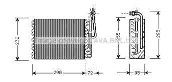 Испаритель AVA QUALITY COOLING ALV008