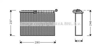 Испаритель AVA QUALITY COOLING ALV022