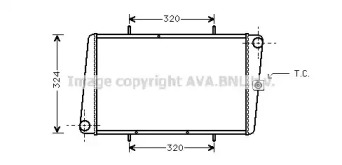 Теплообменник AVA QUALITY COOLING AU2024