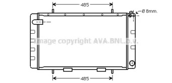 Теплообменник AVA QUALITY COOLING AU2065