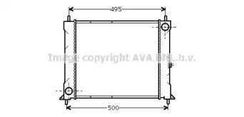 Теплообменник AVA QUALITY COOLING AU2067