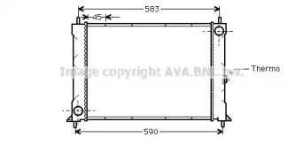 Теплообменник AVA QUALITY COOLING AU2094